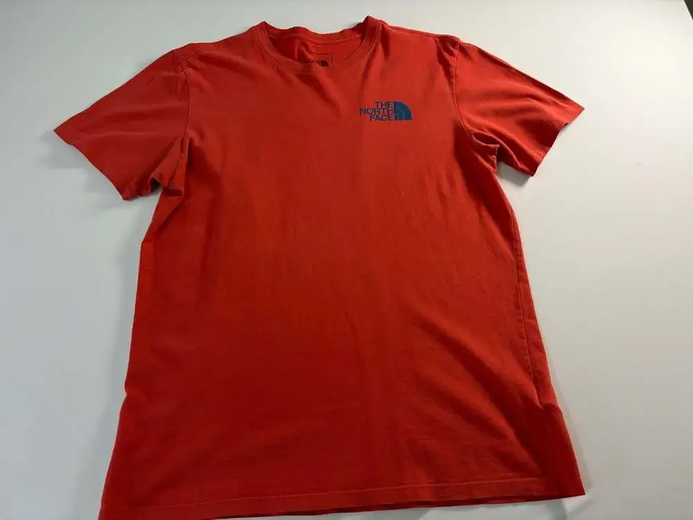 The North Face Men's Red Graphic Short Sleeve T-Shirt